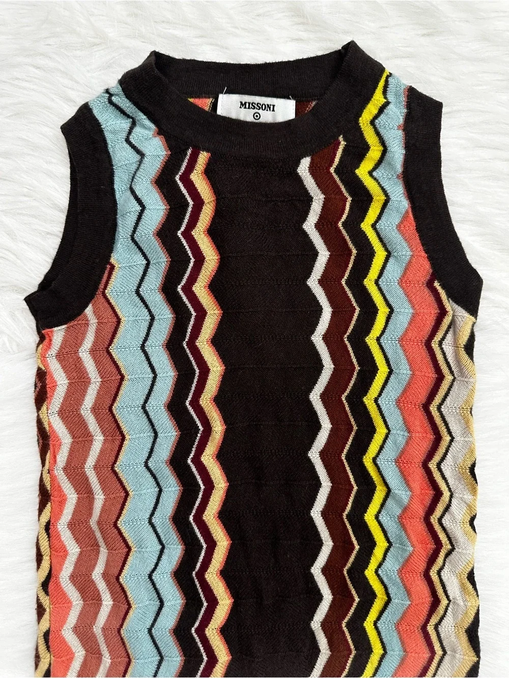 Missoni x Target Toddler Chevron Crochet Knit Shift Dress, Size XS (4T)